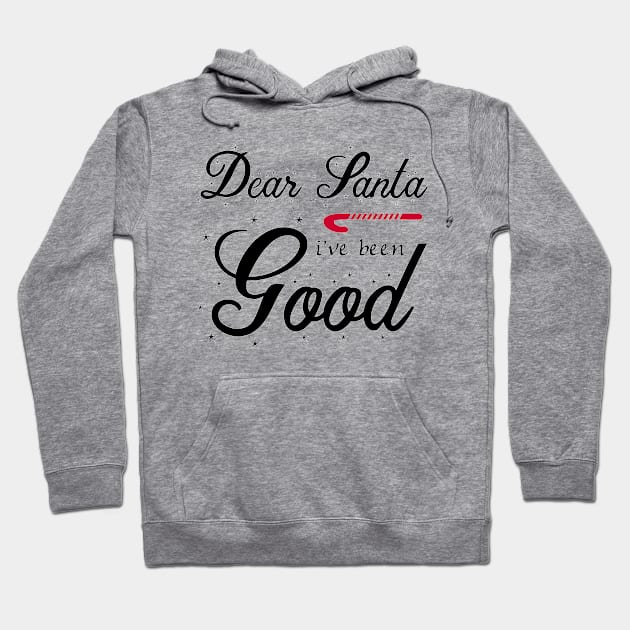 Dear Santa I've Been Good Hoodie by Journees